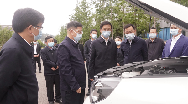 云南省委副书记、省长王予波带队到 UG环球动力发展调研